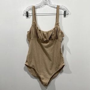 FP Beach Ruched Bodysuit Size XL